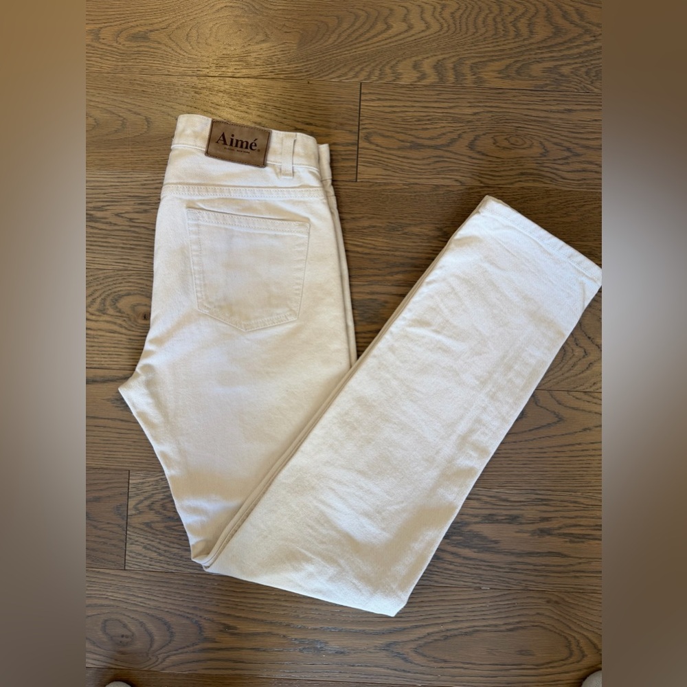 Aime Leon Dore Winter White Jeans